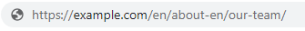 Url In English