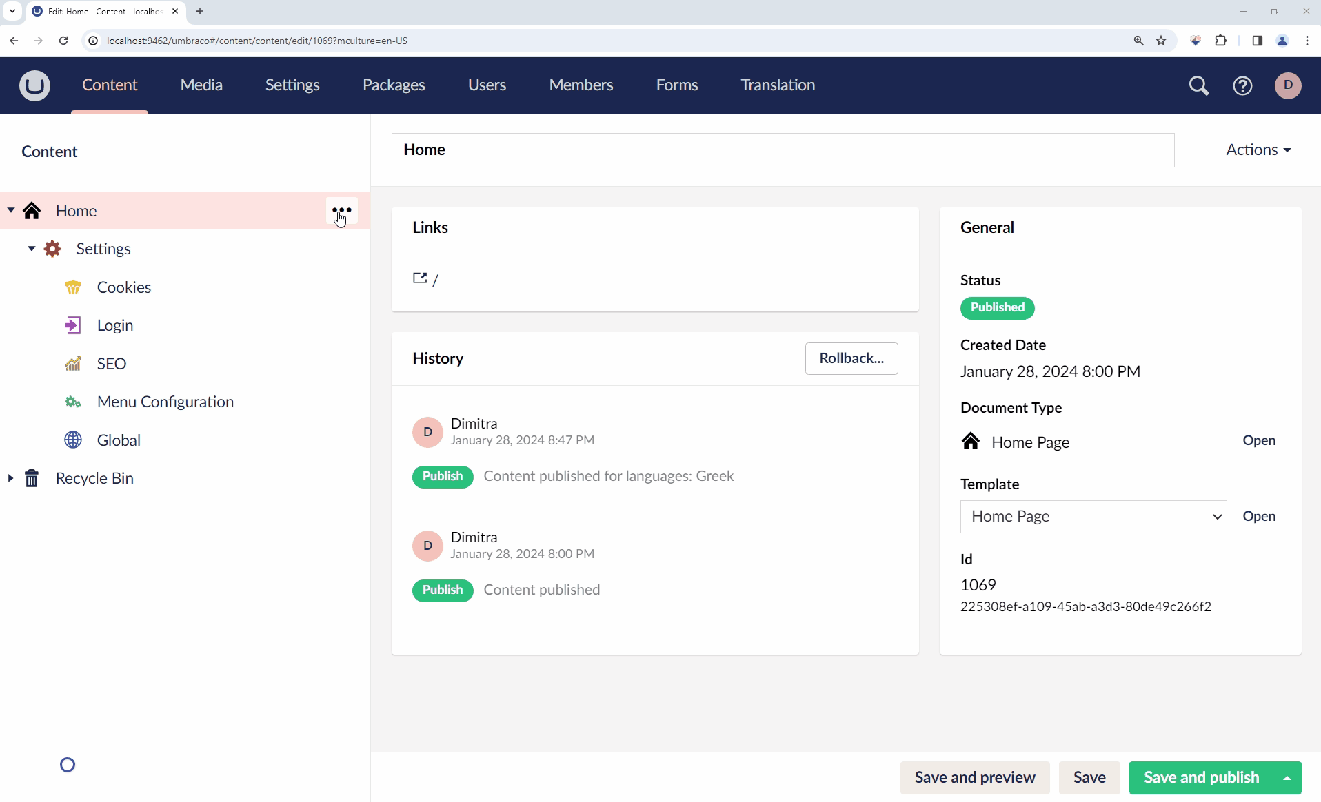 discipline node restrict demo