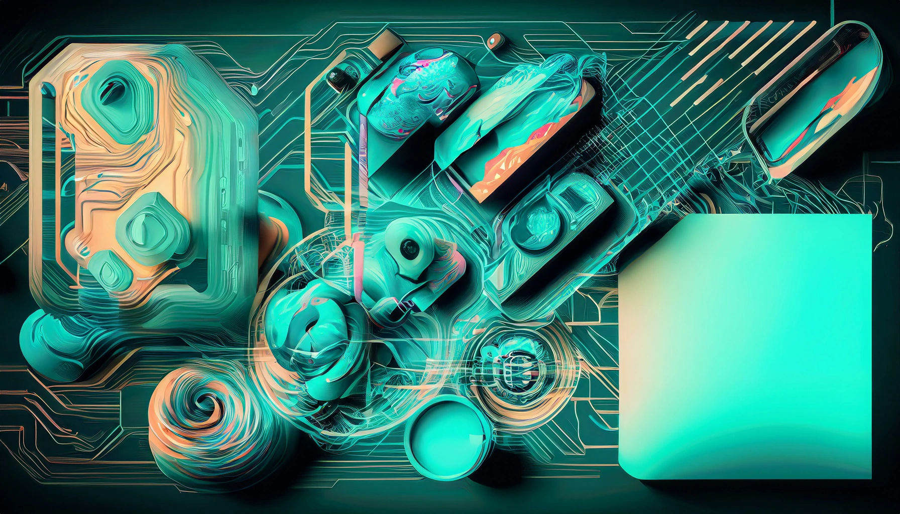 Firefly Organic Designs Illustrating Technology And Digital Transformation 63504
